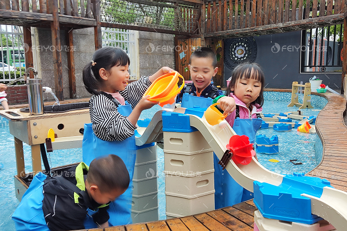 走進幼兒園沙水玩具，體驗探究樂趣